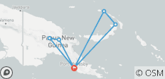  Aventure en petit groupe en Papouasie-Nouvelle-Guinée - Circuit dans les Highlands et les îles - 7 destinations 