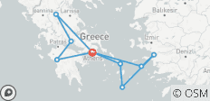  Athens to Meteora &amp; the Med - 10 days - 10 destinations 