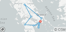  Athen, Saronischer Golf &amp; Delphi - 8 Tage - 12 Destinationen 