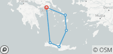  Acropolis to Aegean Islands - 10 days - 6 destinations 