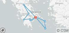  Glory of Greece - 11 days - 11 destinations 