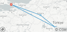 Istanbul, Ankara &amp; Cappadocië - 6 dagen - 7 bestemmingen 