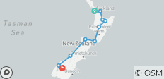  Circuit national d\'aventure \&quot;Kahu\&quot; de 18 jours - 10 destinations 
