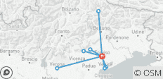  Norditalien mit Venedig, Verona und den Dolomiten im Blickpunkt () - 12 Destinationen 