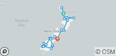  New Zealand Getaway Auckland - Christchurch (2026) - 31 destinations 