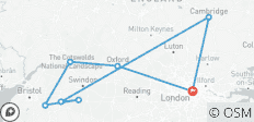  Oxford, Cotswolds, Bath, Avebury &amp; Cambridge - 5-Day (Small-Group) - 8 destinations 