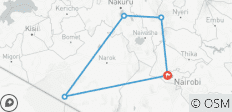  Mzungu Safari - 5 Tage - 5 Destinationen 