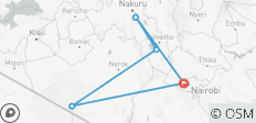  Lakes &amp; Masai Mara Interactive Safari 5D/4N (Masai Mara, Lake Nakuru &amp; Lake Naivasha) - 5 destinations 
