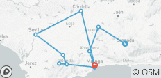  Andalusia | Spain | Guided Bike tour - 11 destinations 