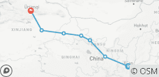  Circuit classique de 12 jours sur la Route de la Soie en Chine, de Xian à Urumqi - 7 destinations 
