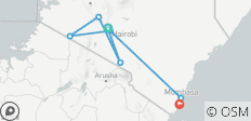  Circuit Kenya et baignade - Points forts du Kenya - 7 destinations 
