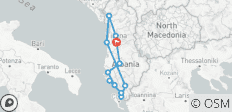  5 Days From North To South Albania Tour - 12 destinations 