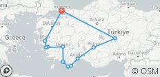  15-daagse privé-engelsvakantie in TURKIJE | Ontdekken, Sereniteit &amp; Guletzeilen | VIP begeleide privé-roadtrip - 15 bestemmingen 