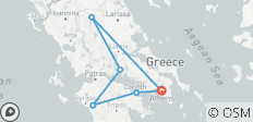  4 Days Mainland Greece with Meteora - 6 destinations 