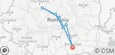 La Roumanie épique ! Circuit en groupe pour les voyageurs solos âgés de 25 à 40 ans. - 8 destinations 