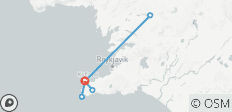  5 Days : Reykjanes Peninsula and Solar Eclipse - 7 destinations 