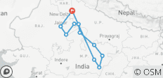  Roar of the Wild:North &amp; Central India Tiger Expedition - 11 destinations 