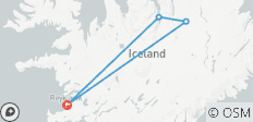  Circuit guidé de 8 jours en Islande - 4 destinations 