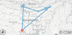  Christmas Beyond the Brahmaputra - 8 destinations 