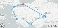  Trésors de la Turquie - 21 destinations 