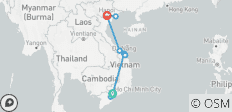 Vietnam en un coup d\'œil - 10 destinations 