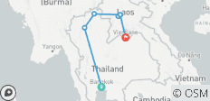  Aventure en Thaïlande et au Laos - 7 destinations 