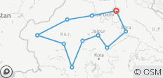  Rajasthan Panorama - 11 destinations 