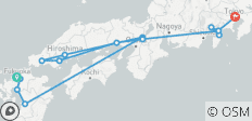  Japan &amp; the Scenic South - 15 destinations 