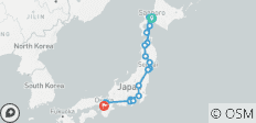  Journey through Japan - 19 destinations 