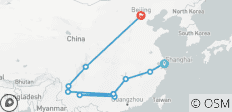  China by Rail - 12 destinations 