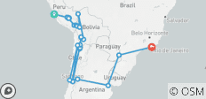  Ultimate South America - 30 destinations 