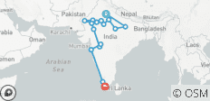  Grand Tour of India - 17 destinations 