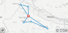  India by Rail - 8 destinations 