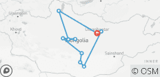  Mongolie &amp; Festival Naadam - 10 destinations 