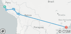  Treasures of South America - 14 destinations 