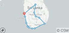  Aventure complète au Sri Lanka - 13 destinations 