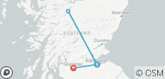  5-Day Edinburgh and Glasgow by Train - 4 destinations 