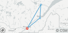  Nord du Québec : Escapade en chalet d\'hiver - 4 destinations 