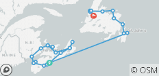  L\'Est du Canada : Les points forts des Maritimes et de Terre-Neuve - 33 destinations 