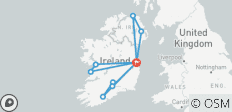  5 Days : Dublin including Giants Causeway, Cliffs of Moher, Galway City &amp; Cahir Castles - 11 destinations 