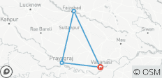  Visite guidée de 5 jours à Varanasi, Ayodhya et Prayagraj - 4 destinations 