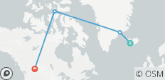  Northwest Passage: The Legendary Arctic Sea Route (from Reykjavik to Calgary) - 4 destinations 