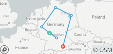  GERMANY BY TRAIN - 9 destinations 