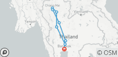  LAATSTE AANBIEDING - Trails and Gems of Siam, kleine groepstour (Italiaanssprekende gids) - 9 bestemmingen 