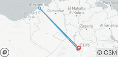  Best of Egypt (Pyramids &amp; GEM - Alexandria - Saqara &amp; Mimmphis) 5 Days - 5 destinations 
