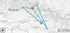  Trek du Manaslu et de la vallée de Tsum - 6 destinations 