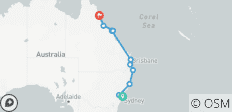  De Sydney à Cairns : 21 jours d\'excursion SELECT en UEM (en chambre double ou individuelle) - 10 destinations 