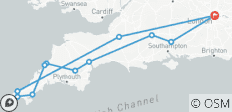  Explorez le Devon et les Cornouailles en petit groupe - 5 jours - 12 destinations 