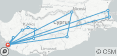  8 Days in Cyprus: A Tapestry of History, Myth &amp; Mediterranean Life (Monday Arrivals) - 16 destinations 