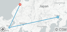  Imperial Capitals of Japan with Kanazawa Small Group Tour - 3 destinations 